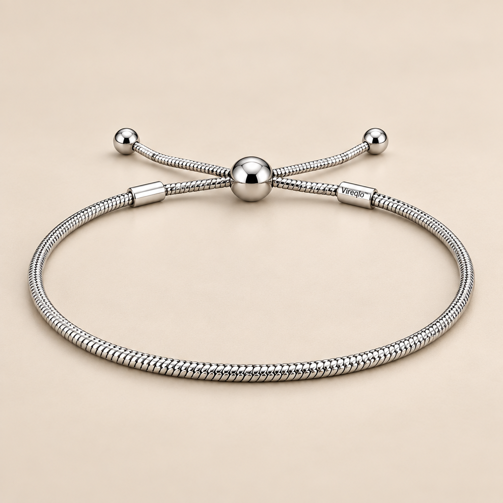 Vireqlo™ Adjustable Snake Chain Bracelet hero