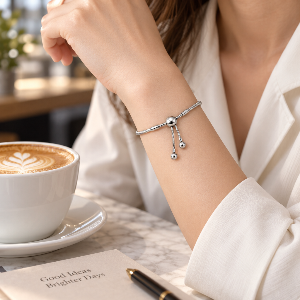Vireqlo™ Adjustable Snake Chain Bracelet main image 05